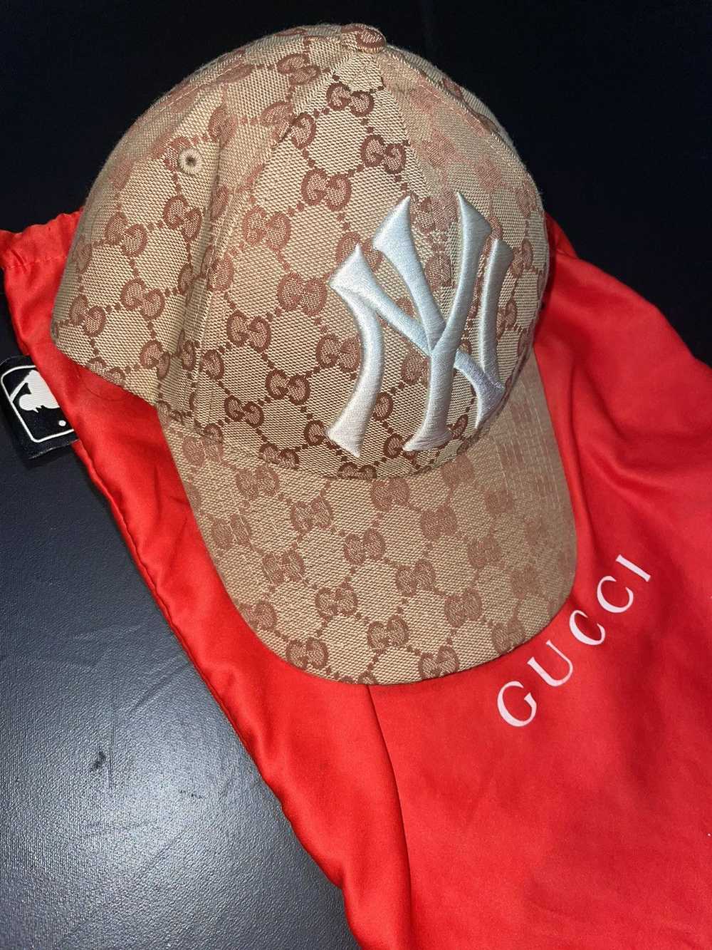 Gucci Gucci NY Yankees-logo GG Cap - image 1