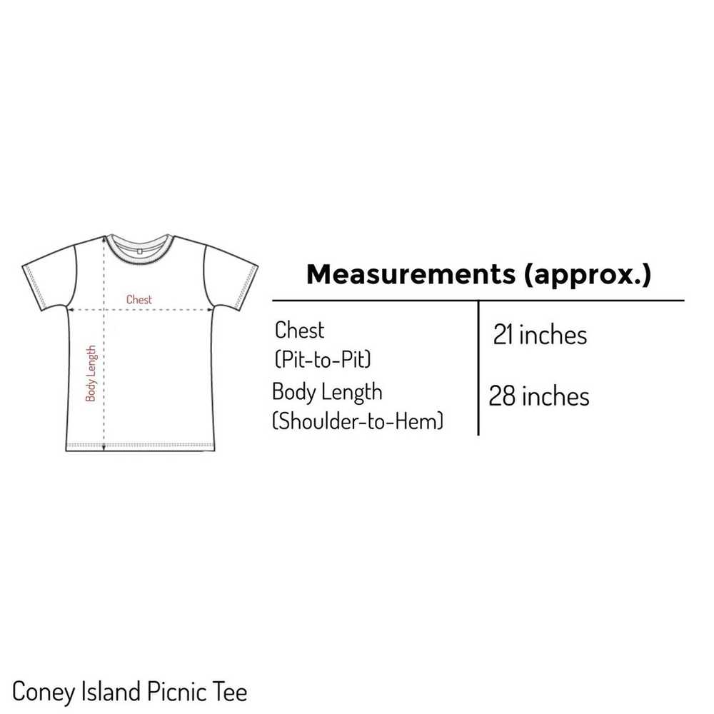 Coney Island Picnic Clear Eyes Puff Print T Shirt… - image 12