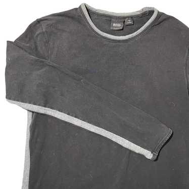 Hugo Boss BOSS Black Label Long Sleeve Tee Black … - image 1