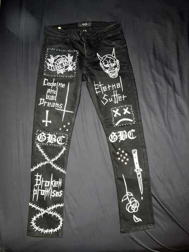 Custom Custom Goth GBC Pants Jeans - image 1