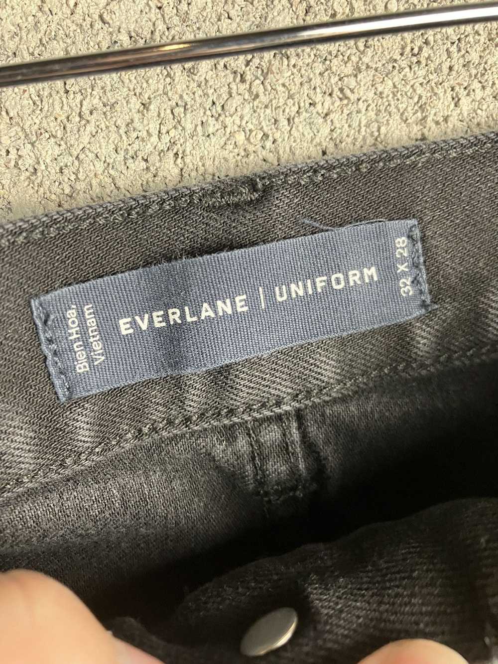 Everlane Everlane Uniform Black Denim Skinny Jean… - image 4