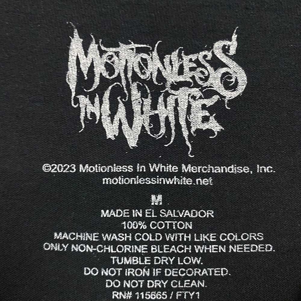 Motionless In White Rock T-shirt Size Medium - image 4