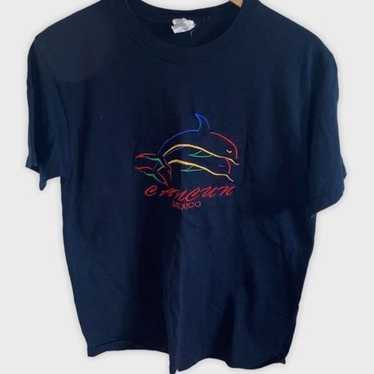 Cancun, Mexico embroidery t-shirt