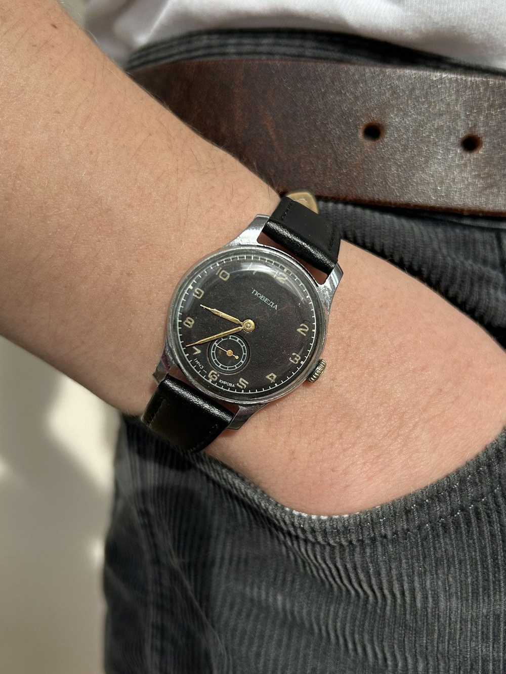 Vintage × Watch × Watches Vintage Pobeda Watch US… - image 1