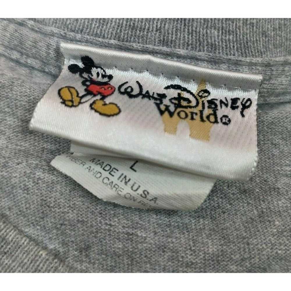 Vintage 1990s Disney World Mickey Mouse Tee T-shi… - image 4