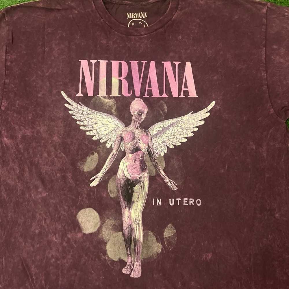 Nirvana In Utero Live ‘93 Shirt Sz XL - image 2