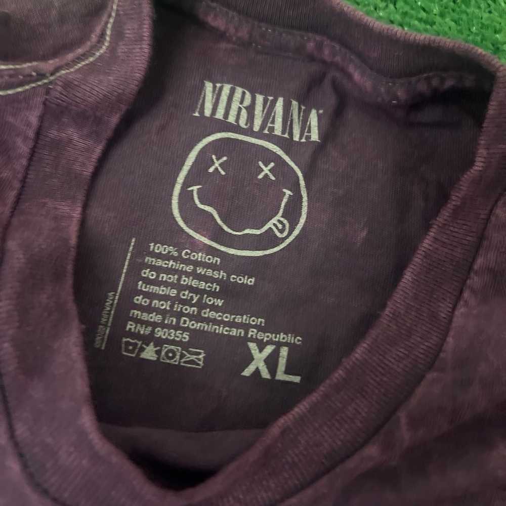 Nirvana In Utero Live ‘93 Shirt Sz XL - image 4