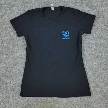 Next Level Warner Bros Shirt Women Large Black Ga… - image 1