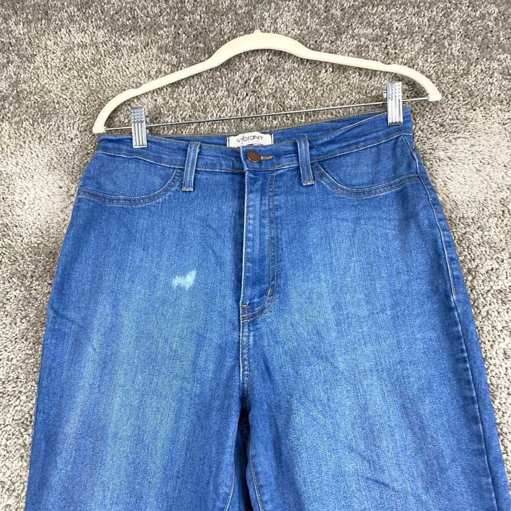 HIGH Vibrant Flared Denim Jeans Women's Size 13 B… - image 2