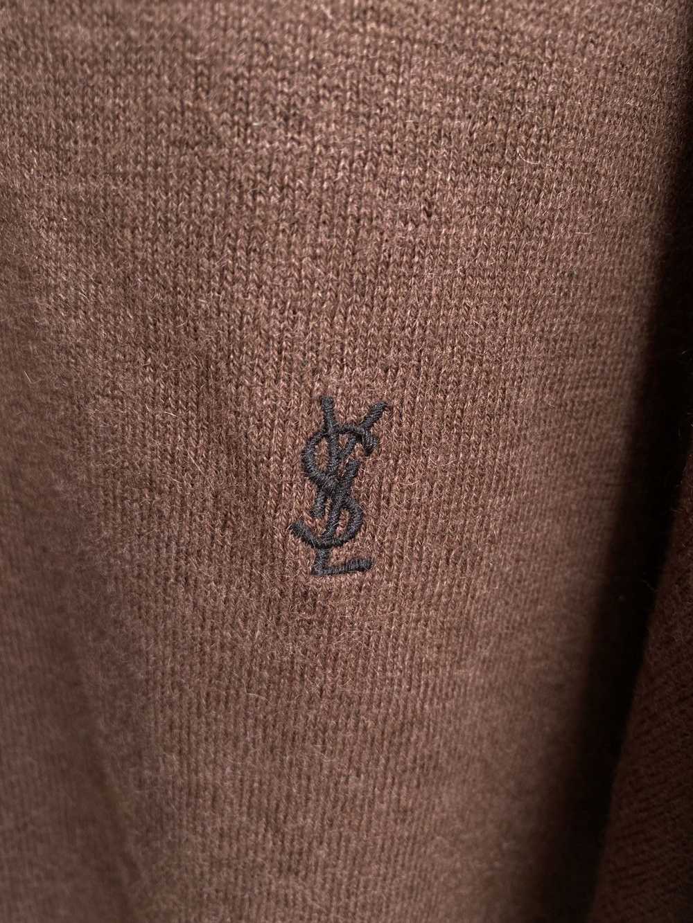 Vintage × Yves Saint Laurent Cashmere YSL Sweater… - image 2
