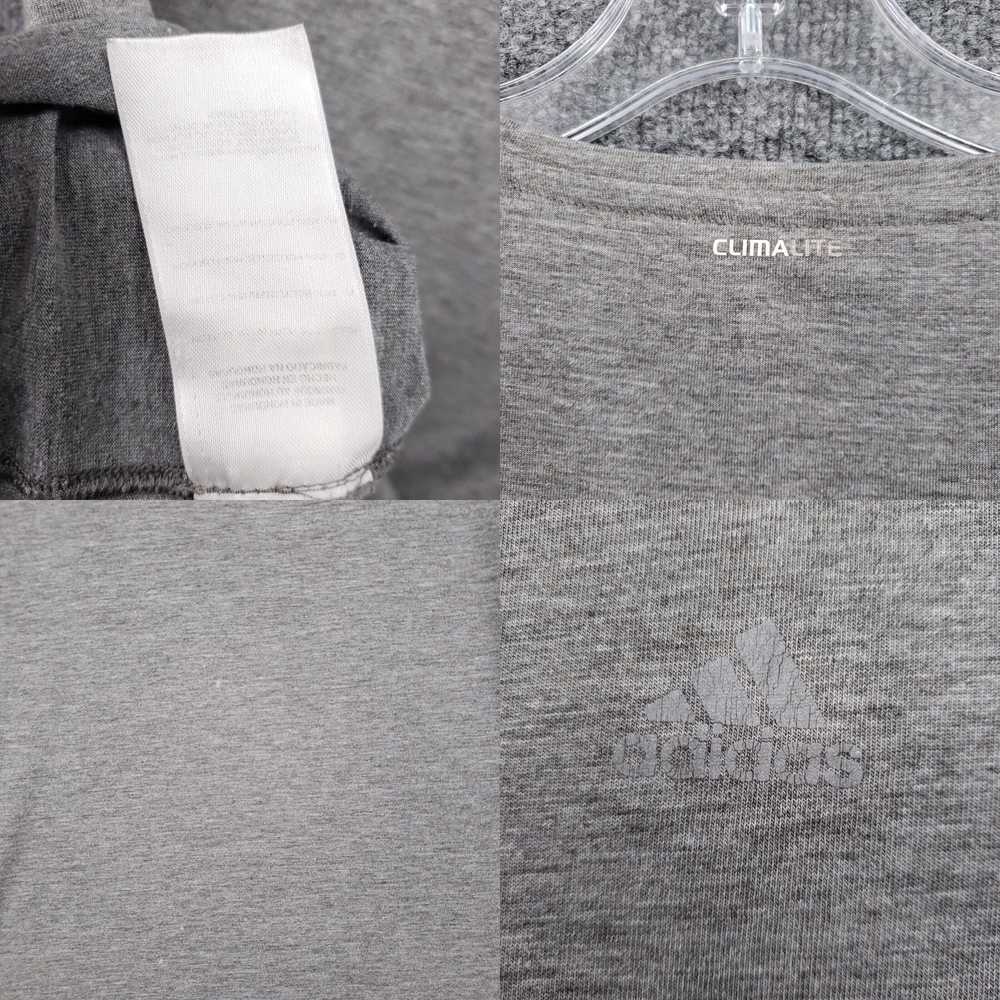 Adidas Adidas T-Shirt Womens L Large Gray Climali… - image 4
