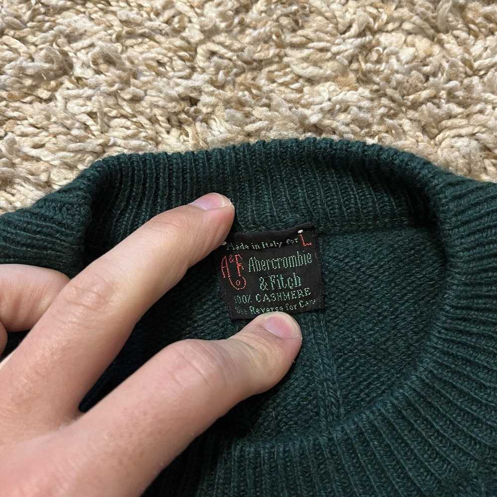 Abercrombie & Fitch × Vintage 70s Cashmere Cable … - image 2