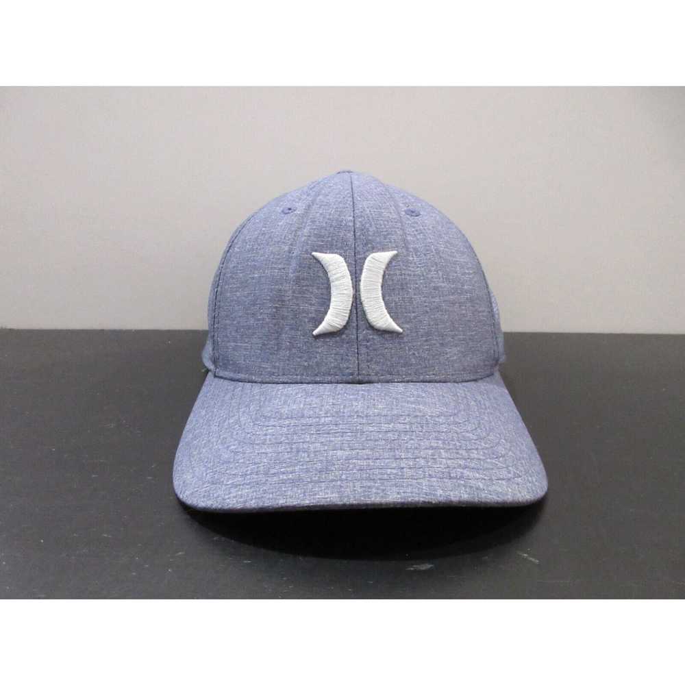 Hurley Hurley Hat Cap Fitted Adult Large Blue Gra… - image 1