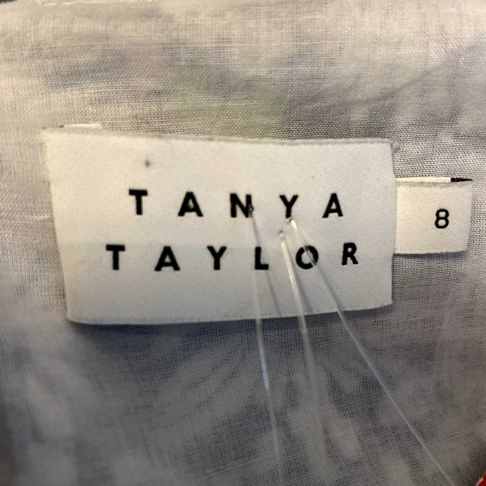 Other Tanya Taylor Avalon Jumpsuit Linen Blend V-… - image 4