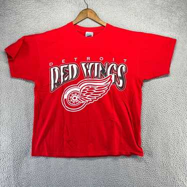 Red Wing Vintage Detroit Red Wings Shirt Men's Ex… - image 1