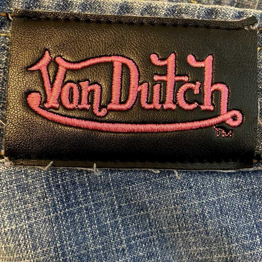 Von Dutch Von Dutch Flare Jeans Y2K Vintage Low R… - image 2