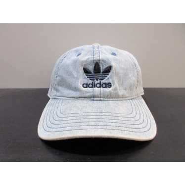 Adidas Adidas Hat Cap Strap Back Blue Black Trefo… - image 1