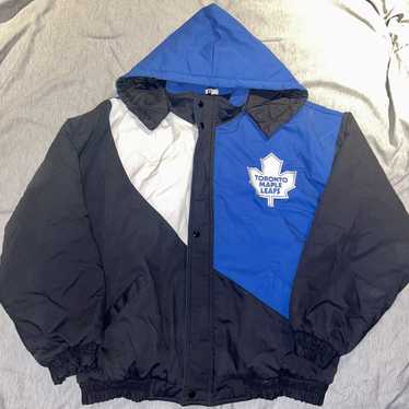 Varsity Jacket Toronto maple leafs 90s colorblock… - image 1