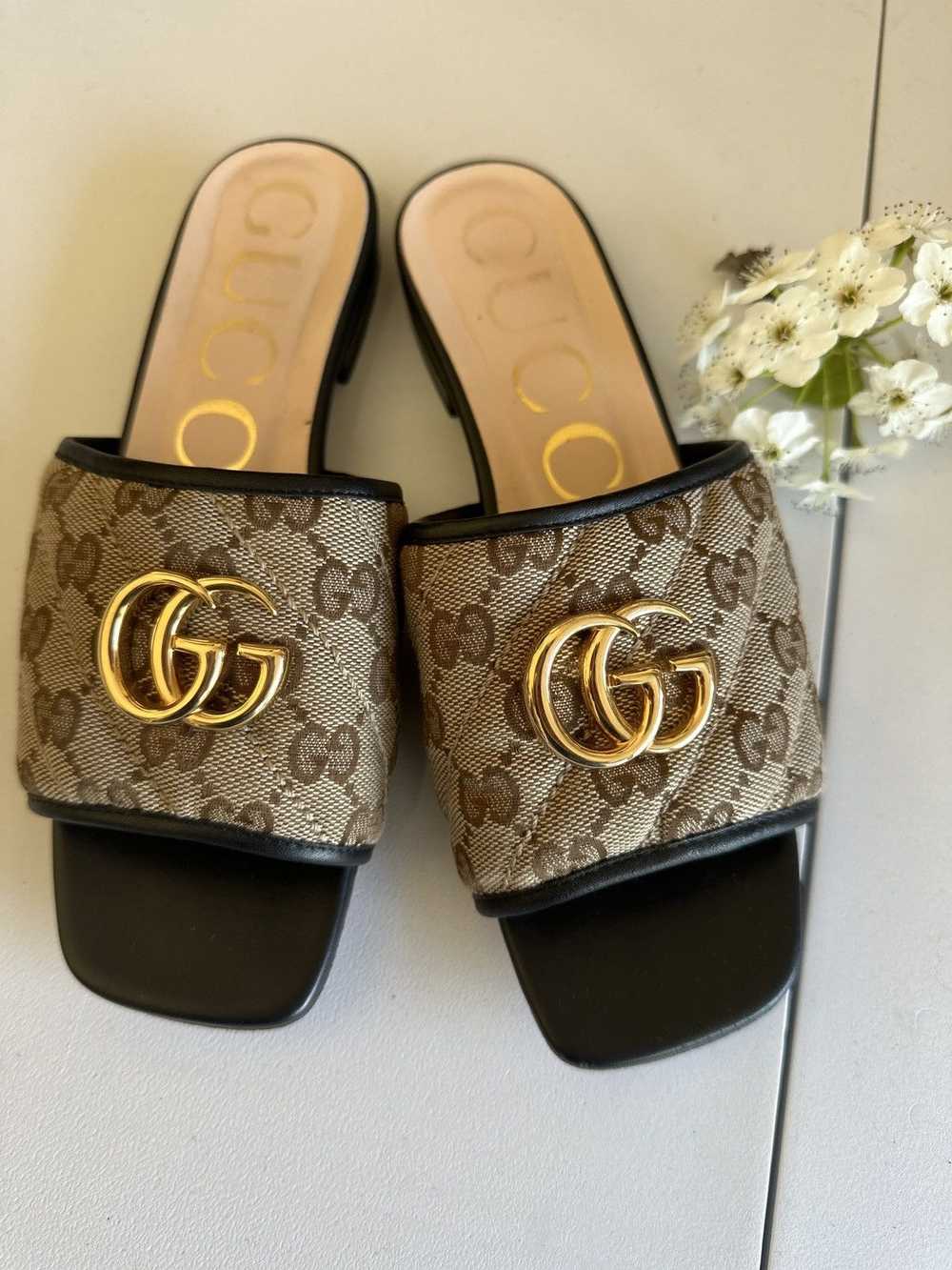 Gucci Gucci GG matalise Slide - image 1