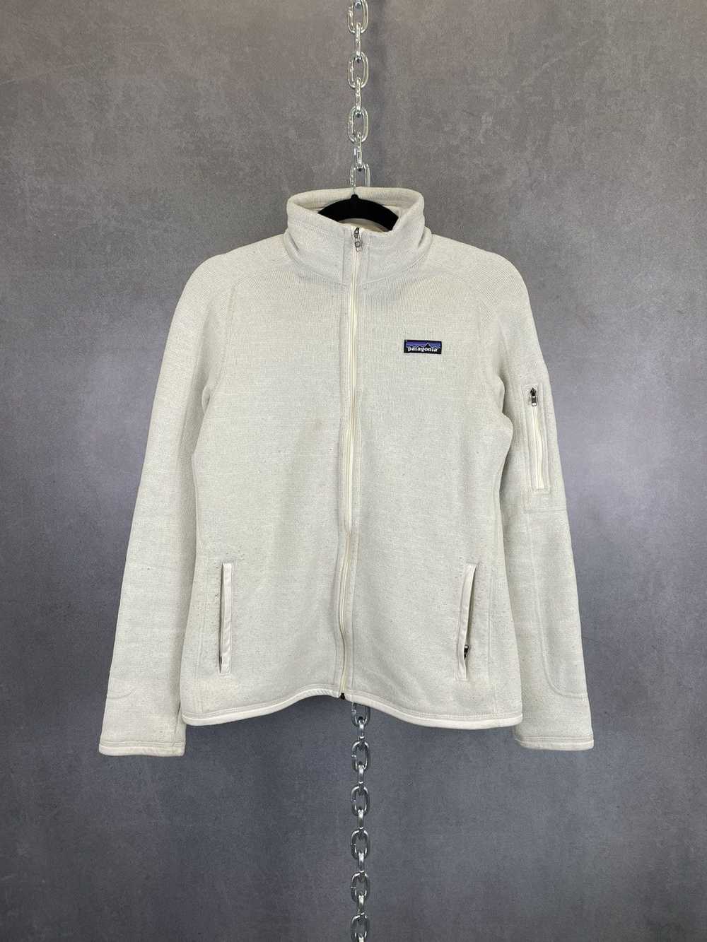 Patagonia Patagonia oatmeal zip up beige fleece j… - image 1