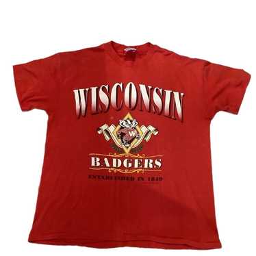 Vintage Vtg 90s Wisconsin Badgers t-shirt
