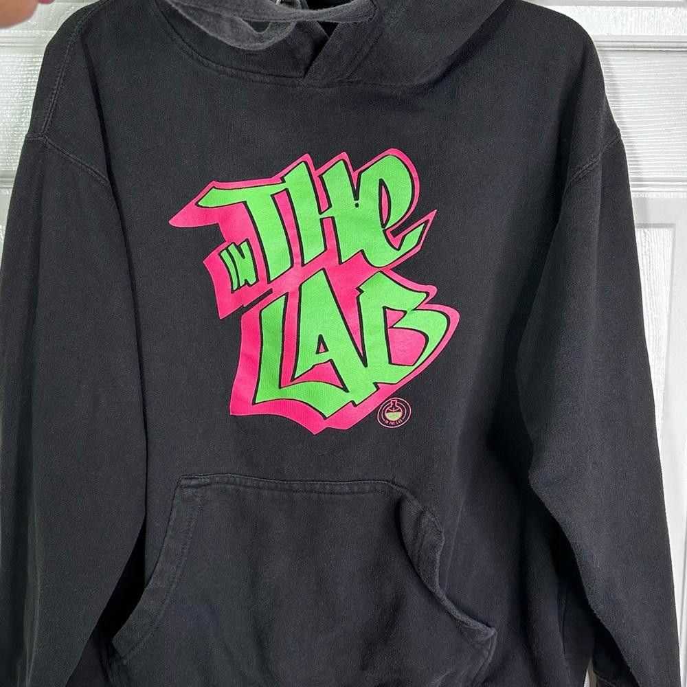 Streetwear In The Lab Graffiti Logo Pullover Hood… - image 3