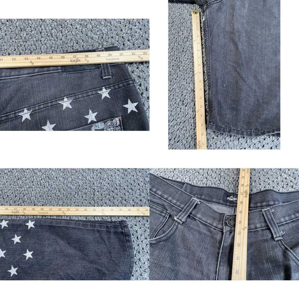 Vintage VTG Y2K Baggy Jean Shorts Men's 42 x 15 B… - image 4