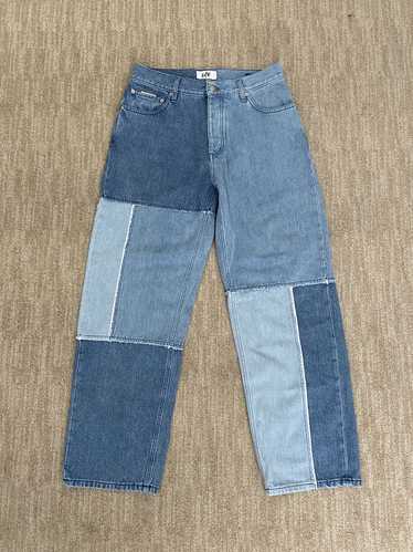 Eytys Blue Benz Patchwork Jeans