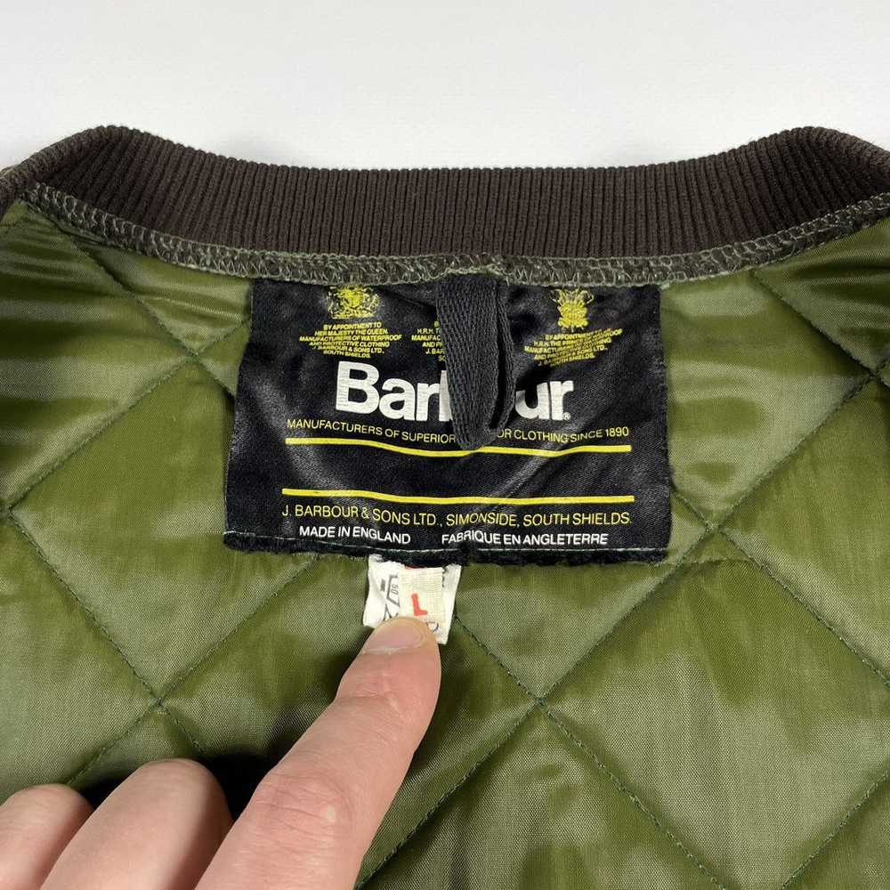 Barbour × Vintage Barbour vintage quilted nylon l… - image 10