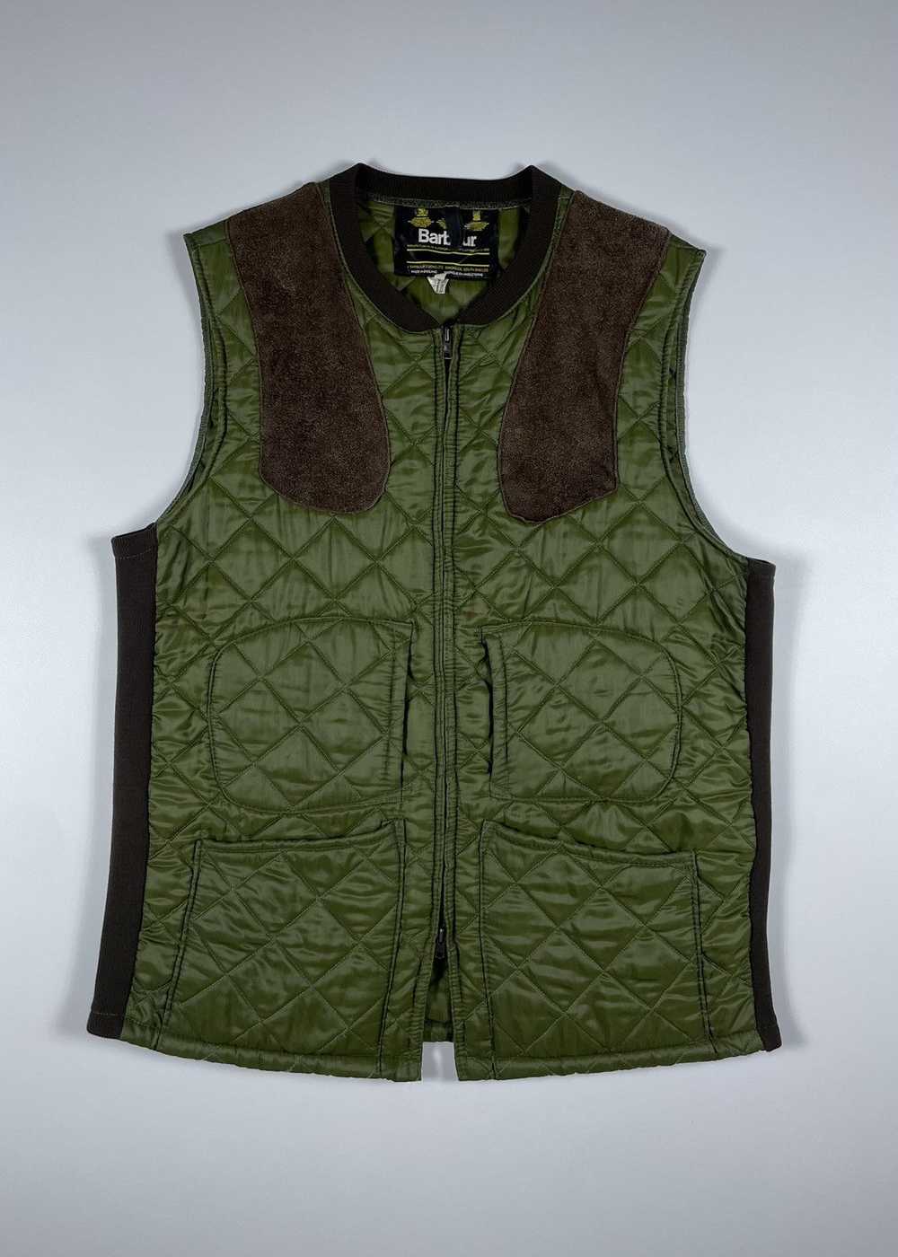 Barbour × Vintage Barbour vintage quilted nylon l… - image 2