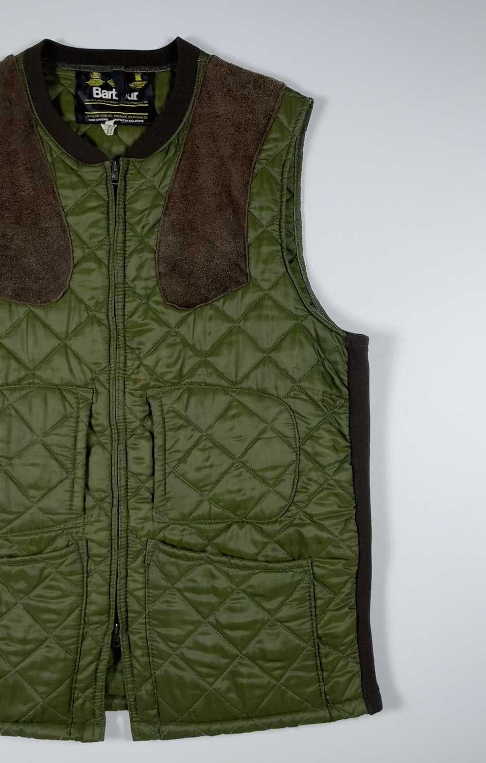 Barbour × Vintage Barbour vintage quilted nylon l… - image 3