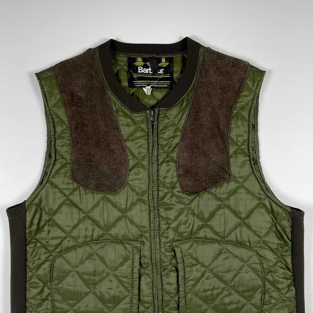 Barbour × Vintage Barbour vintage quilted nylon l… - image 4