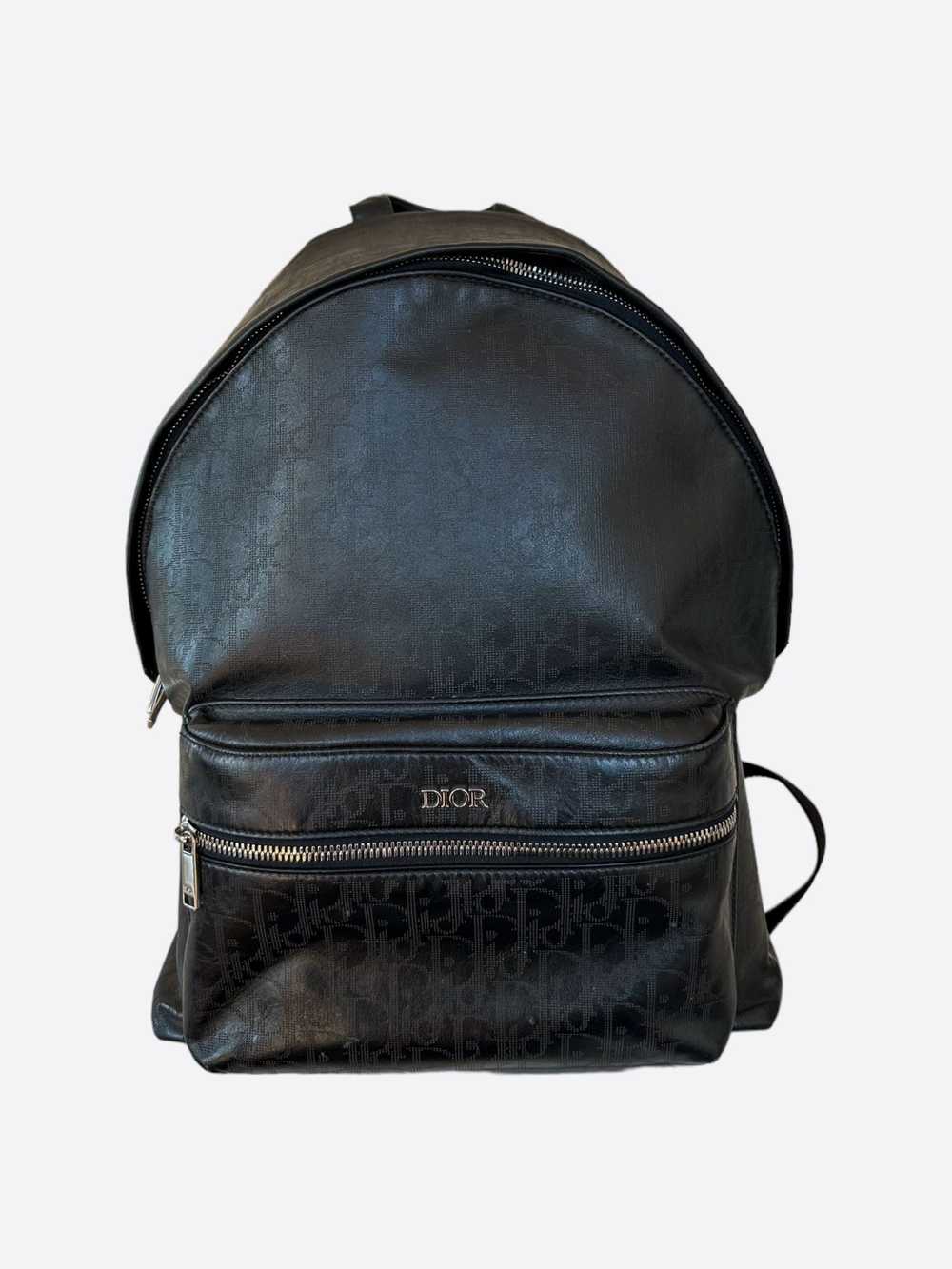 Dior Dior Black Oblique Galaxy Rider Backpack - image 1