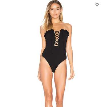 Other Lovers + Friends Come Aboard One Piece Blac… - image 1