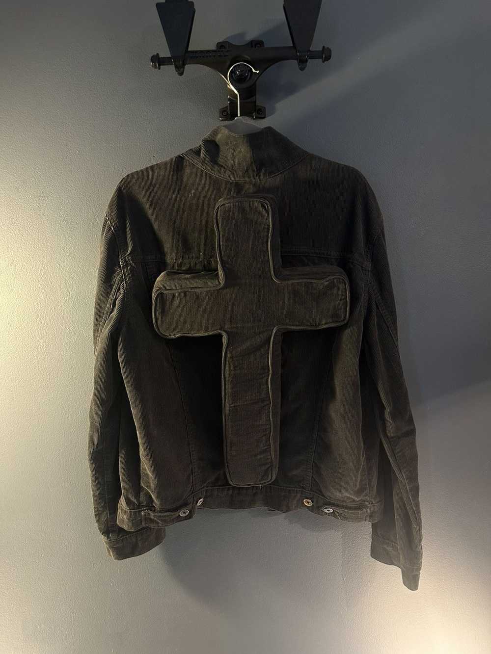 Seventh Heaven Seventh Heaven Grey Cross Jacket - image 2