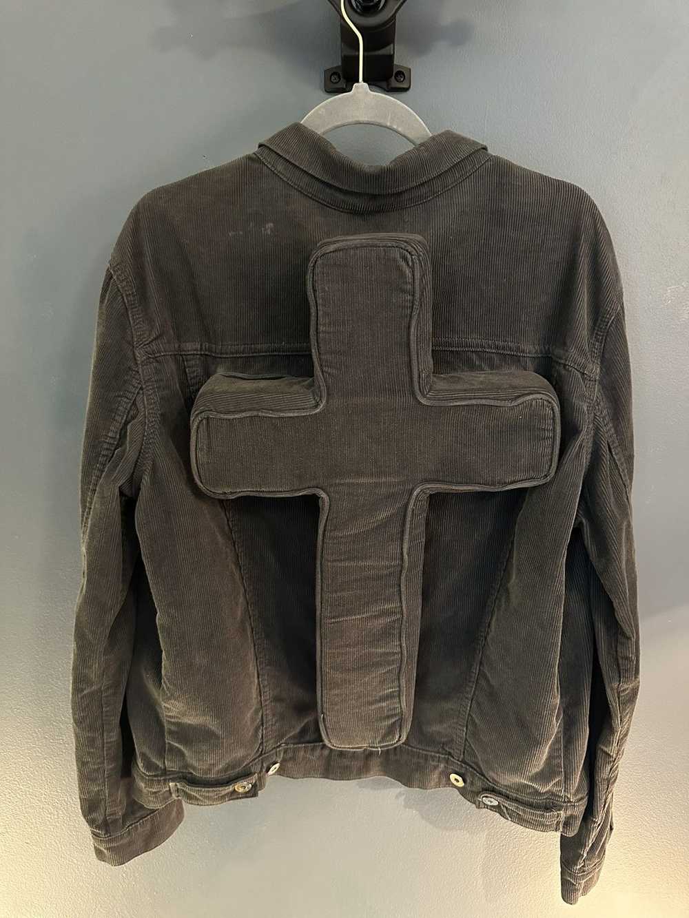 Seventh Heaven Seventh Heaven Grey Cross Jacket - image 3