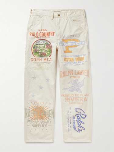 Polo Ralph Lauren Painter Straight-Leg Printed Jea