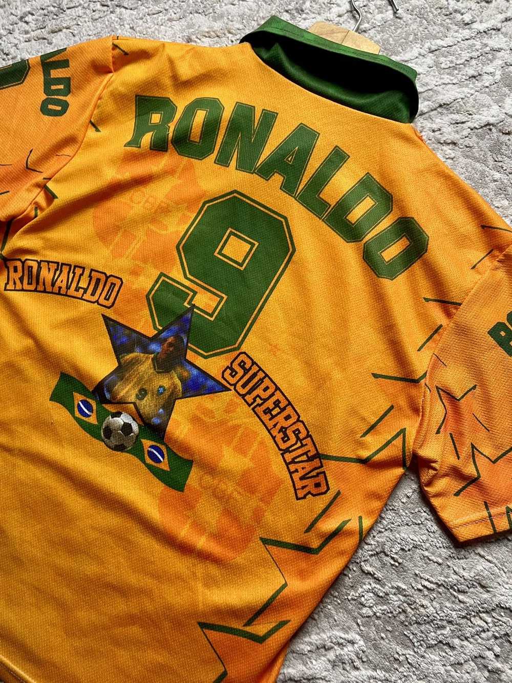 Soccer Jersey × Vintage Vintage Rare Brazil Ronal… - image 6