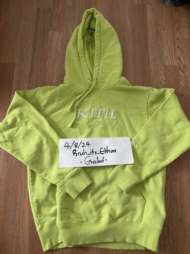 Kith Kith x Nobu Koi Hoodie - Neon Green Size Sma… - image 1