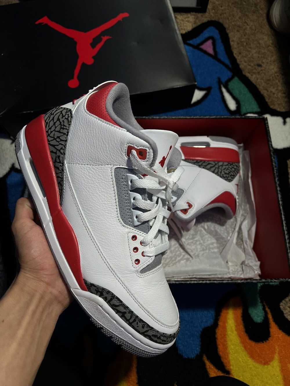 Jordan Brand × Nike Jordan 3 Fire Red - image 1