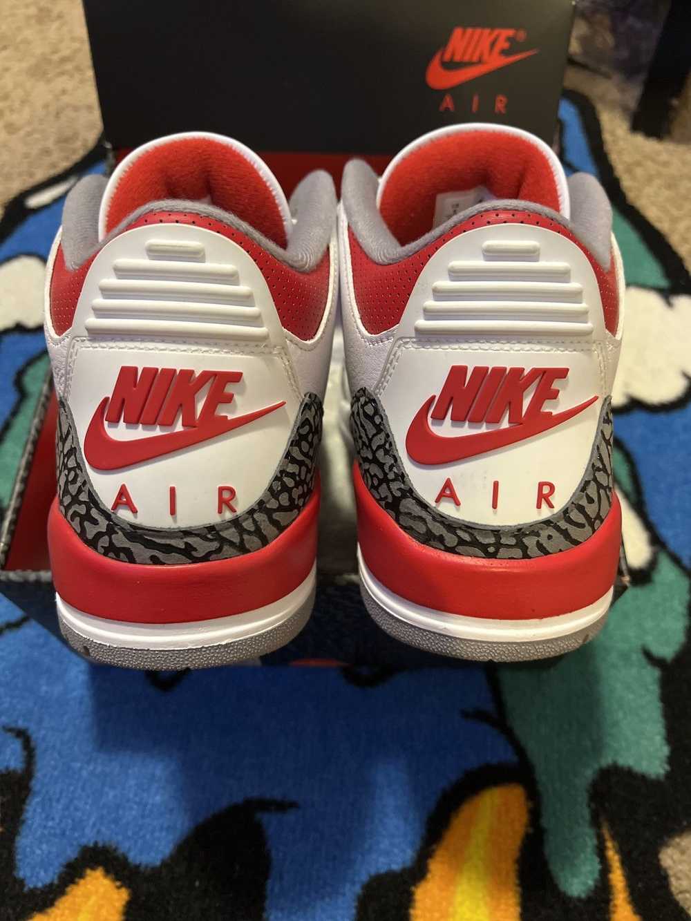 Jordan Brand × Nike Jordan 3 Fire Red - image 2