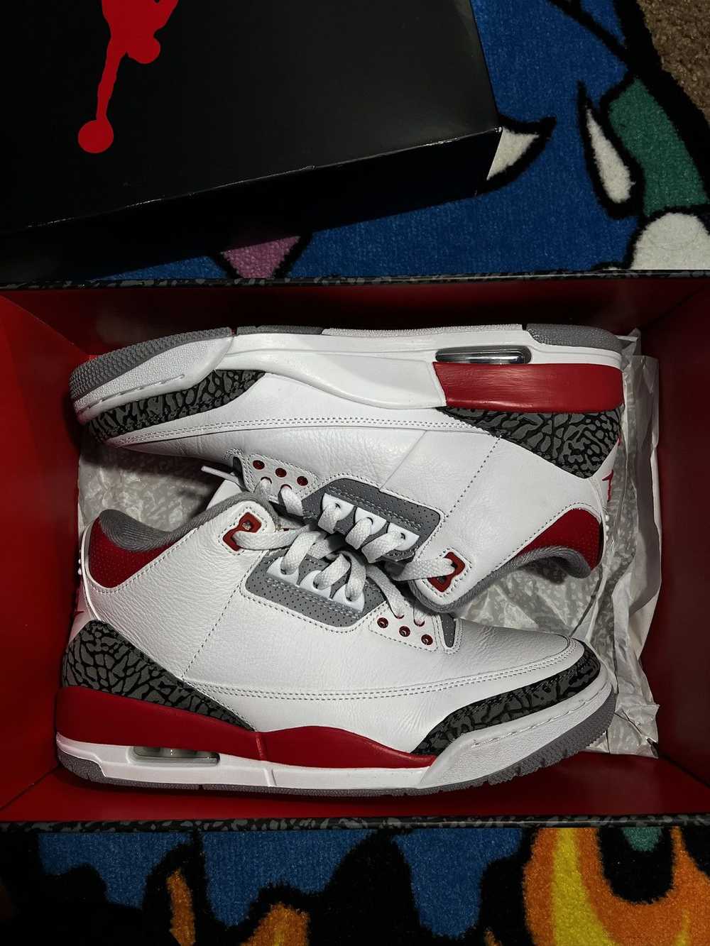 Jordan Brand × Nike Jordan 3 Fire Red - image 3