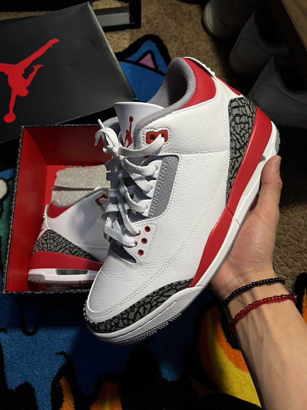 Jordan Brand × Nike Jordan 3 Fire Red - image 6