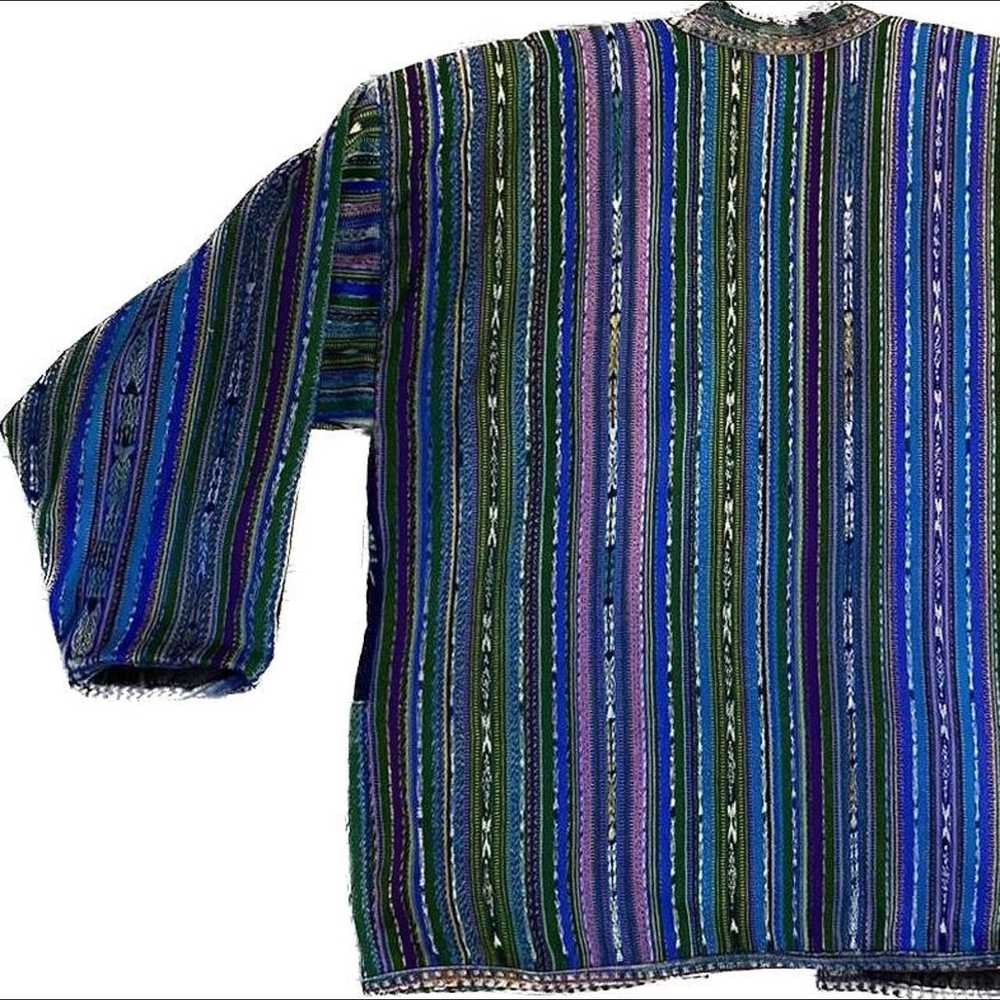 Denim Jacket Vintage Handmade Embroidered Shaul B… - image 4