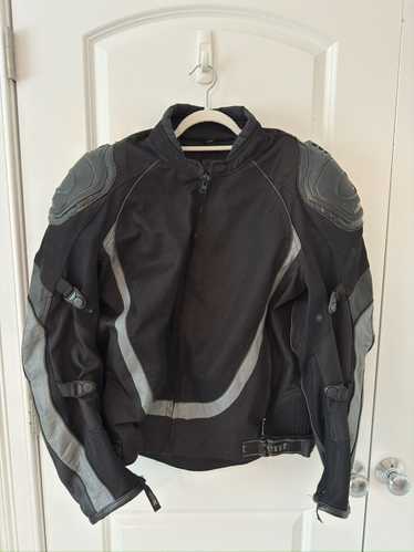 Xelement X-Element Padded Black Moto Jacket
