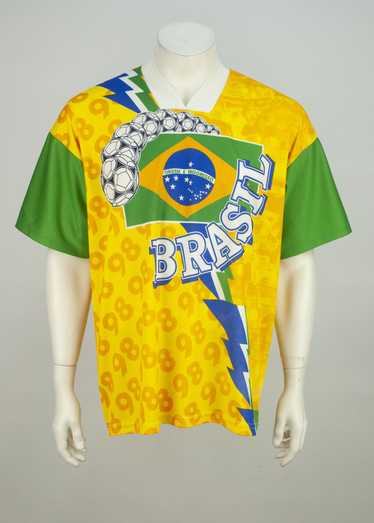 Soccer Jersey × Streetwear × Vintage VTG 98 Brazil