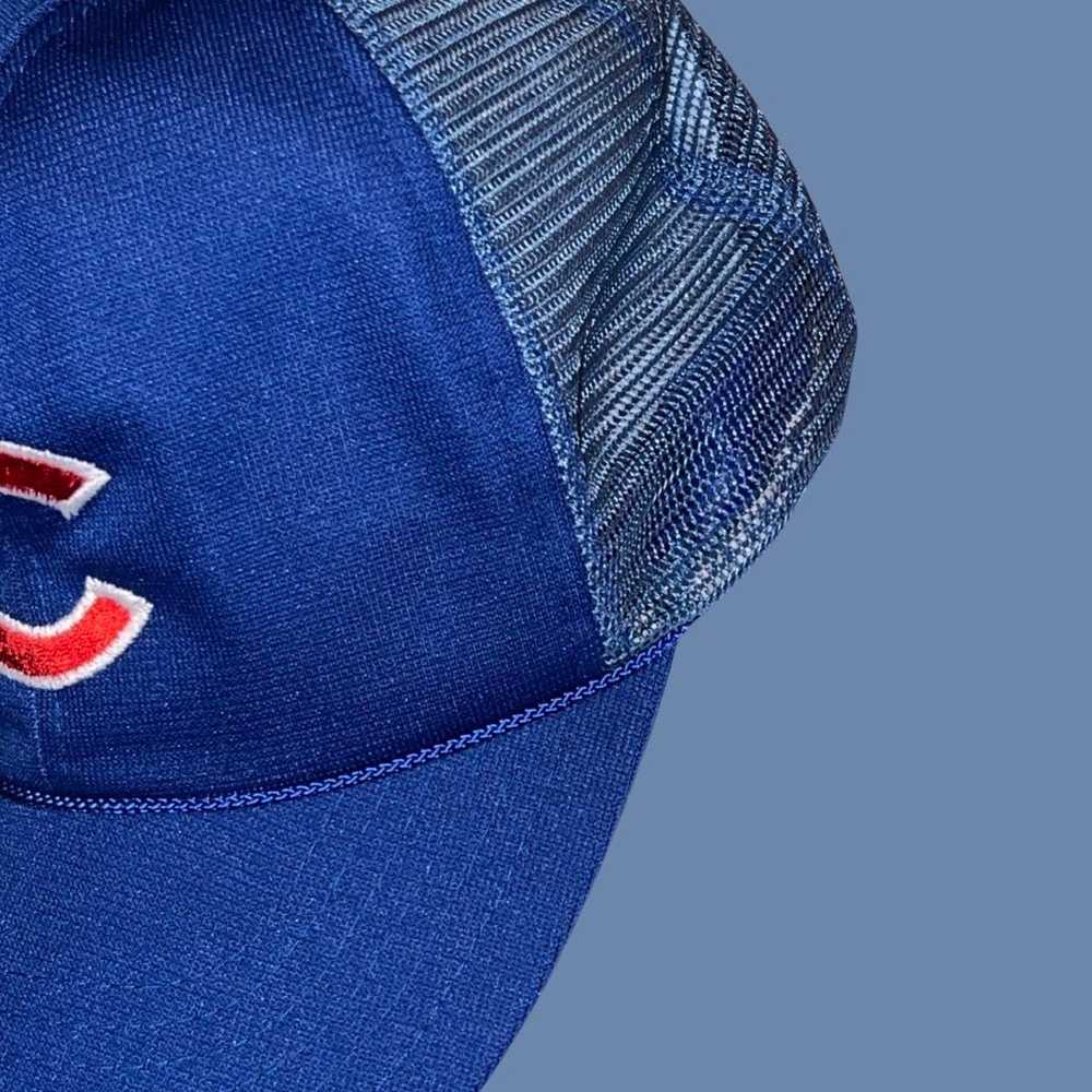 Sportswear Vintage 90s Chicago Cubs Snapback Truc… - image 4