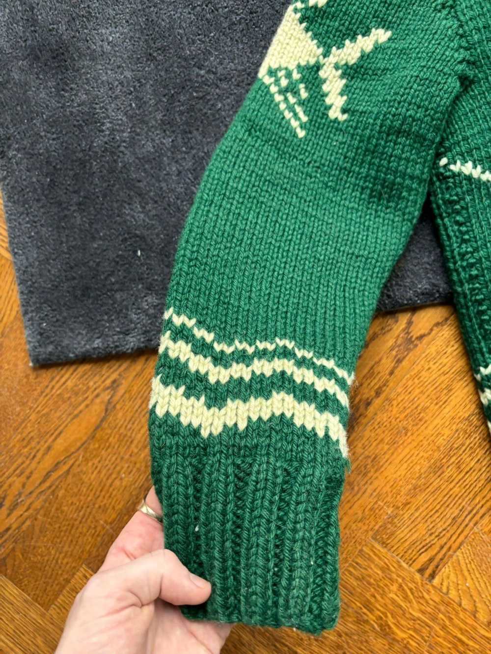 Canadian Sweater × Cashmere & Wool × Vintage True… - image 11