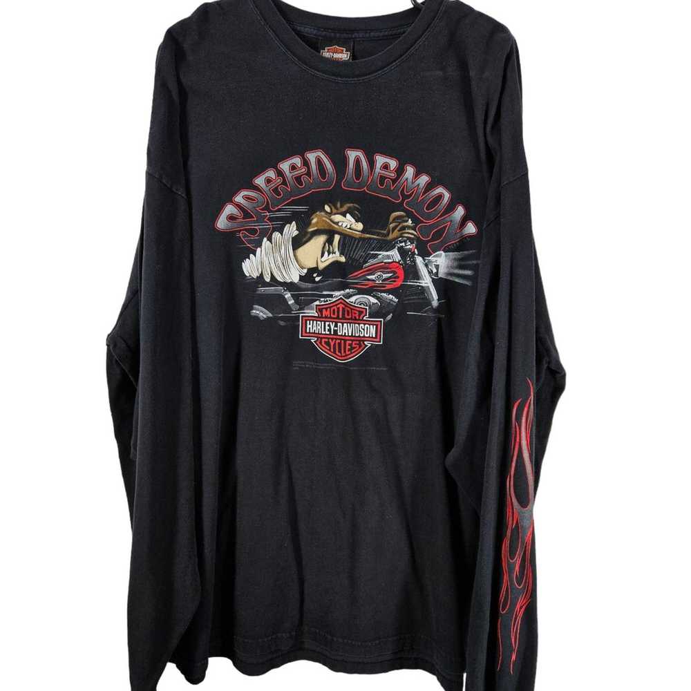 Harley Davidson Shirt Size 3XL Men's Looney Tunes - image 1