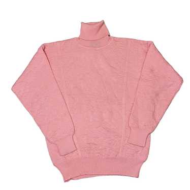 Vintage Tyrolia Textured Knit Turtleneck Sweater … - image 1